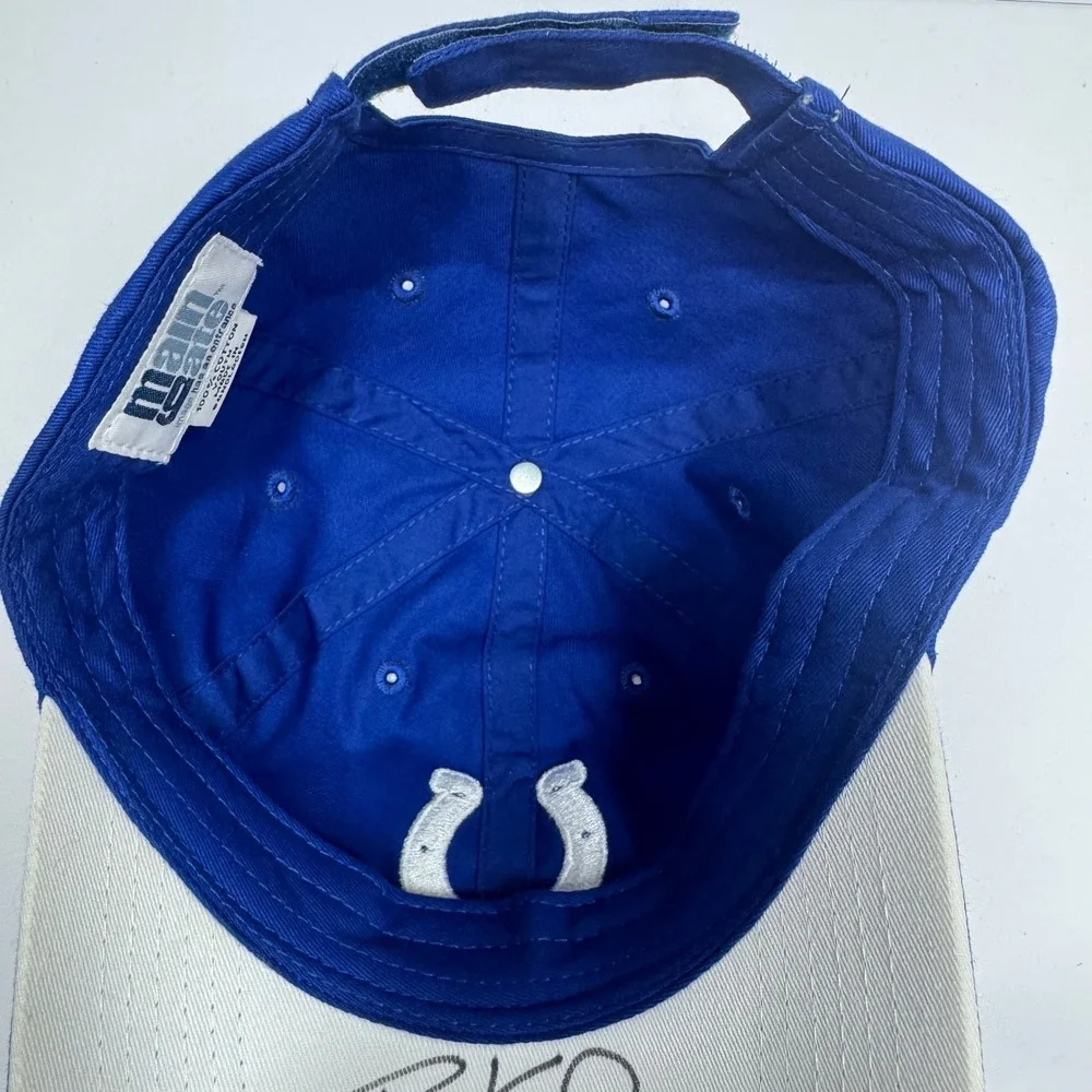 Indianapolis Colts Main Gate Hat Youth Baseball Cap Signed Ryan Kelly‎ #78